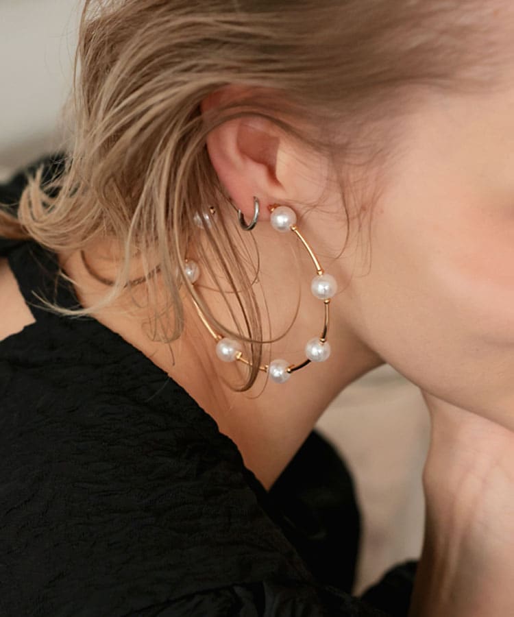 パール フープピアス」の人気商品一覧 | 安い商品を通販サイトから探す