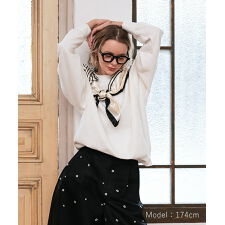 【pufe】オーバーサイズスウェット