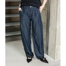 【pufe】接触冷感バレルパンツ