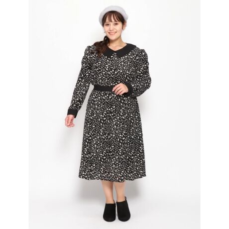 花柄レトロワンピース リジェイ スプル Re J Supure ファッション通販 マルイウェブチャネル Ca000 105 74 01