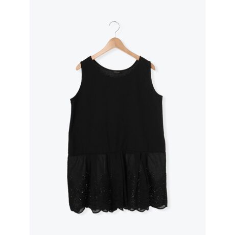 スカラ刺繍チュニックタンクトップ リジェイ スプル Re J Supure ファッション通販 マルイウェブチャネル