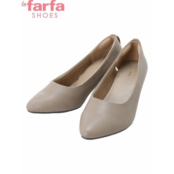 la farfa SHOES/ラ・ファーファシューズ】リボンブロックヒール