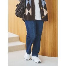 デニムストレートパンツ
