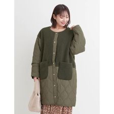 リジェイ＆スプル(Re-J&SUPURE)のボア切り替えキルティングコート