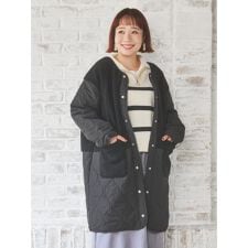 リジェイ＆スプル(Re-J&SUPURE)のボア切り替えキルティングコート