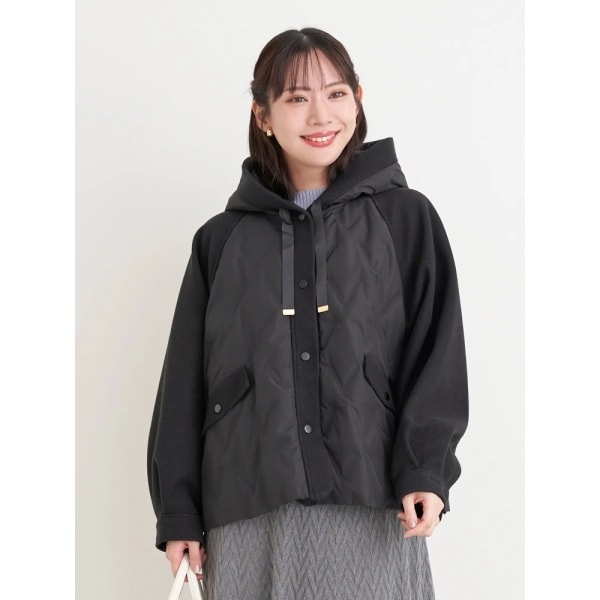 ベルテッド フォー ジップ ダウンジャケット | マイケル・コース