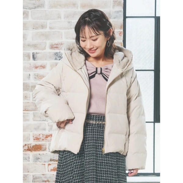 ボア切り替えキルティングコート | リジェイ＆スプル(Re-J&SUPURE