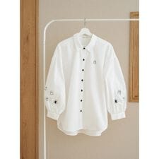 【WEB限定】オバケ刺繍シャツ