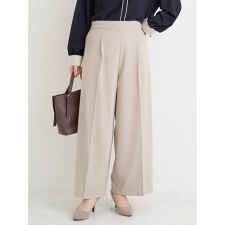 【ストレッチツイル】ワイドパンツ(セットアップ可)