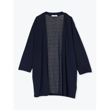 【接触冷感・UVカット】ミディ丈トッパーカーディガン