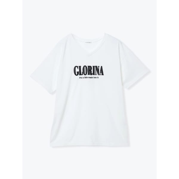 新品　サルセーション　ロゴ　Vネック　シャツ ロゴ刺繍VネックTシャツ | リジェイ＆スプル(Re-J&SUPURE) | マルイ