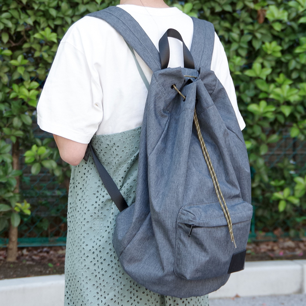 巾着バックパック DRAWSTRING BACKPACK asf-bg02 | アスファルト