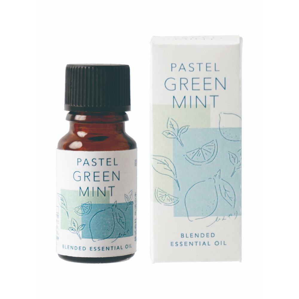 エッセンシャルオイル mint 終売ブレンドエッセンシャルオイル パステルグリーンミント 5ml | 生活