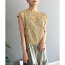 2wayレースアップメッシュプルオーバー