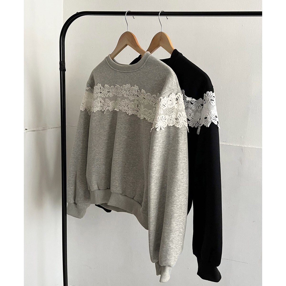 レーススウェットトップス | ジュエローブ(Jewelobe) | マルイウェブ
