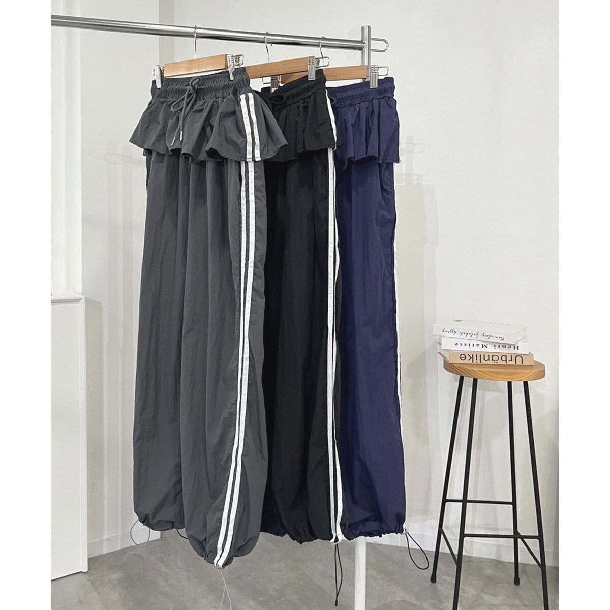 コルセットライク2wayハイウエストデニムパンツ | ジュエローブ