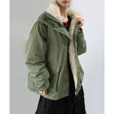 ジュエローブ(Jewelobe)のインナーファースタンドカラーミリタリージャケット