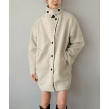 マルチウェイカーリーシャギーミディコート