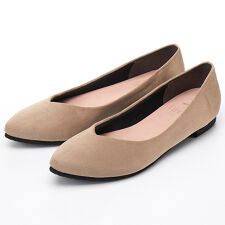 フッカ(fucca)のポインテッドプレーンフラットパンプス