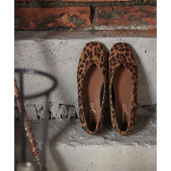 スクエアトゥフラットシューズVカットバブーシュパンプス | セスト