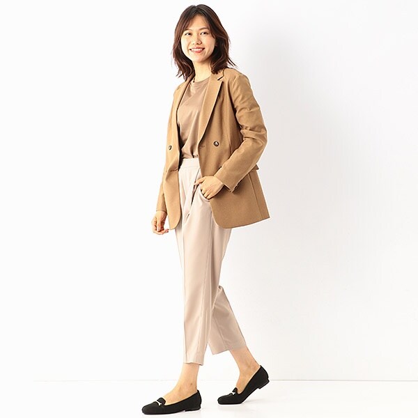 最先端 ピンクハウス ベージュジャケットコートm スプリングコート Alrc Asia