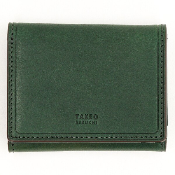 タケオキクチ 三つ折り財布 使用回数2回