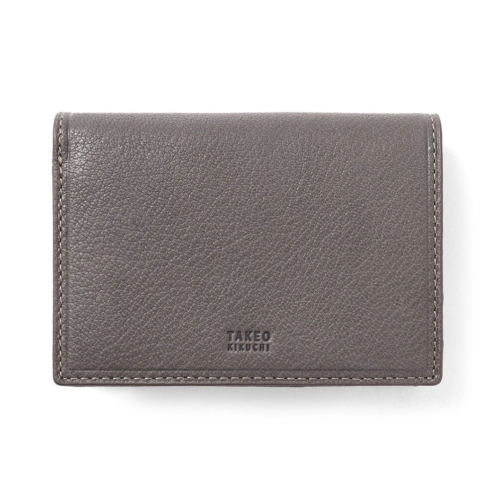 新品/本物】TAKEO KIKUCHIファスナー長財布/グレー￥19,800