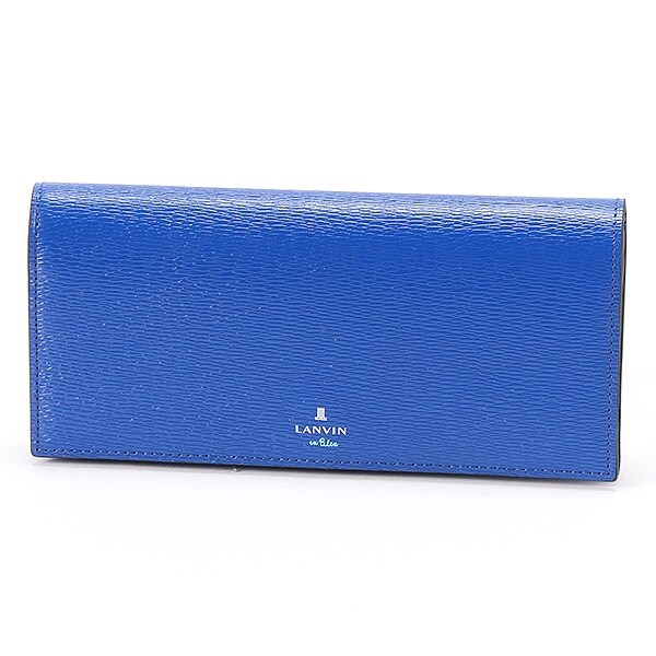 値下げ　ランバンオンブルー　長財布 ランバン LANVIN ランバン 財布 長財布 本革 レザー メンズ