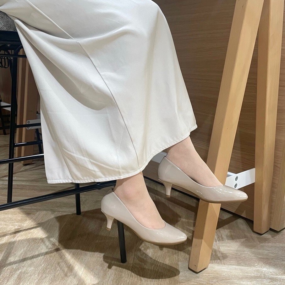 nico【大きいサイズ】ヴェリココ　ラクチンきれいパンプス　4色おまとめ リボンバレエパンプス(1.0cmヒール)[19.5~27cm]ラクチンきれい