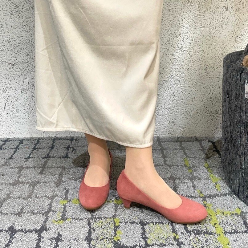 nico【大きいサイズ】ヴェリココ　ラクチンきれいパンプス　4色おまとめ リボンバレエパンプス(1.0cmヒール)[19.5~27cm]ラクチンきれい