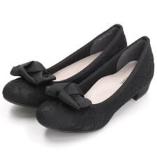 ゆったり幅もある2wayパンプス(3.0cmヒール)[19.5~27cm]ラクチンきれいシューズ