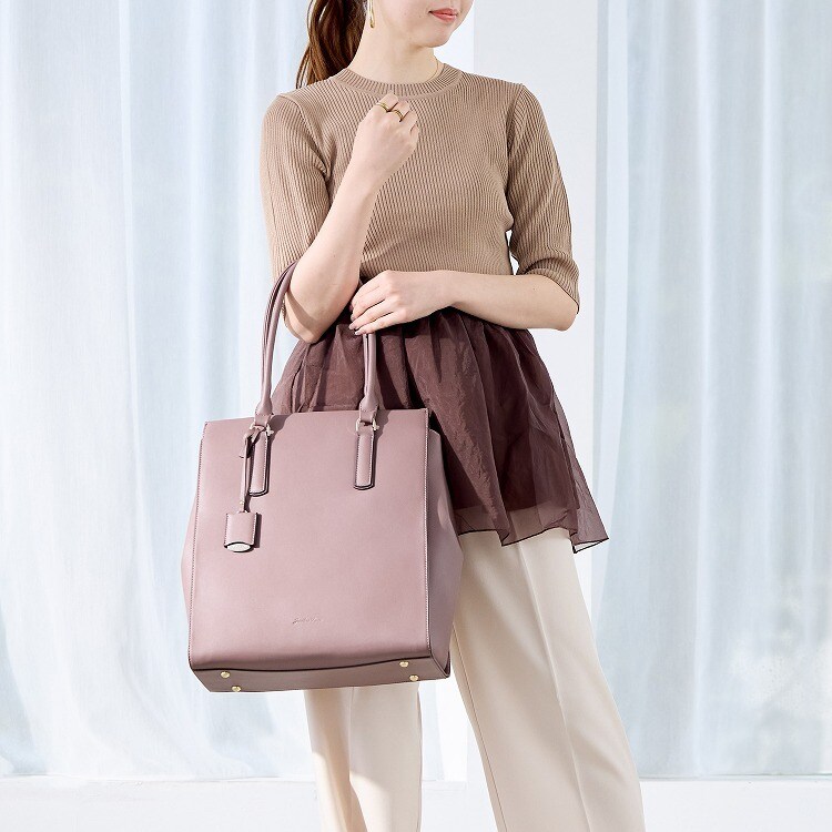 トートバッグ A4収納可能 13.3インチPC 通勤 リタ | ジュエルナ ローズ