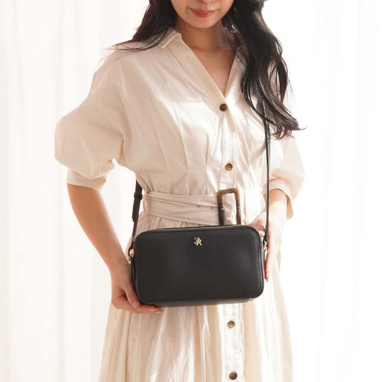 Jewelna Rose ジュエルナローズ 長財布 ダークグレー Jewelna Rose フォリー・ウォレット 財布 本革 長財布 大容量 No
