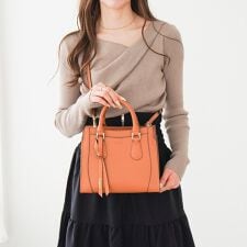 ジュエルナ ローズ(Jewelna Rose)のハンドバッグ ショルダーバッグ 本革 クロフォード