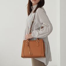 ジュエルナ ローズ(Jewelna Rose)のハンドバッグ ショルダーバッグ 本革 クロフォード