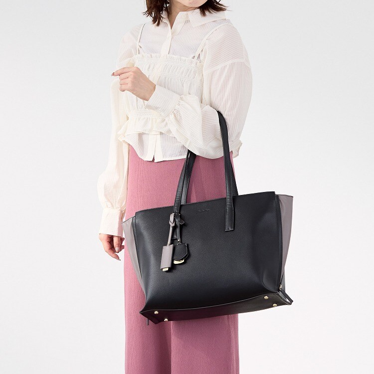 トートバッグ A4収納可能 13.3インチPC 通勤 お仕事 大人可愛い OL