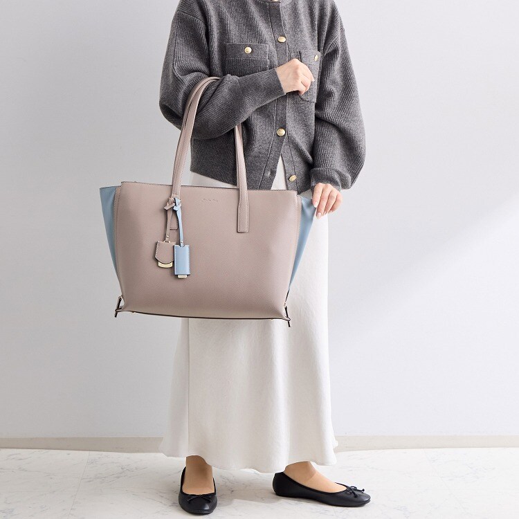 トートバッグ A4収納可能 13.3インチPC 通勤 お仕事 大人可愛い OL