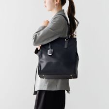 トートバッグ 13.3インチPC A4収納可能 通勤 お仕事 OLバッグエト エアリィ 縦