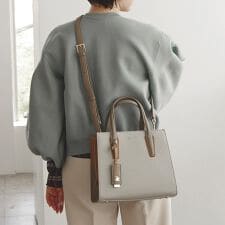 ジュエルナ ローズ(Jewelna Rose)のハンドバッグ トートバッグ 3気室 ２WAY へレス