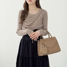 ハンドバッグ ショルダーバッグ 2WAY ポーチ付き ヴィクシー ジュエルナローズ