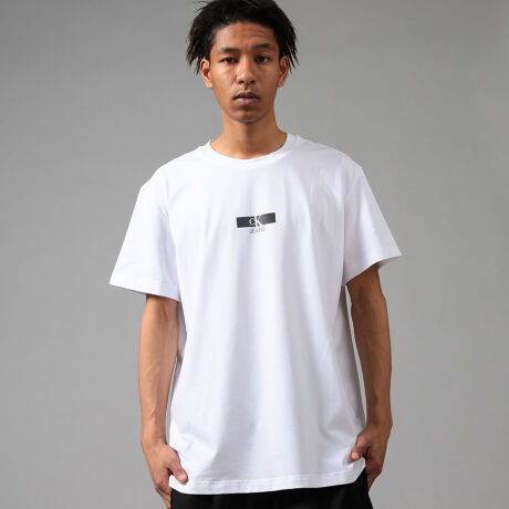 シャイニー バック ロゴプリント Tシャツ カルバン クライン Calvin Klein J ファッション通販 マルイウェブチャネル