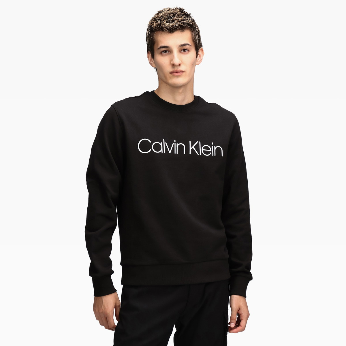 コットン ロゴ スウェット シャツ | カルバン・クライン(Calvin Klein