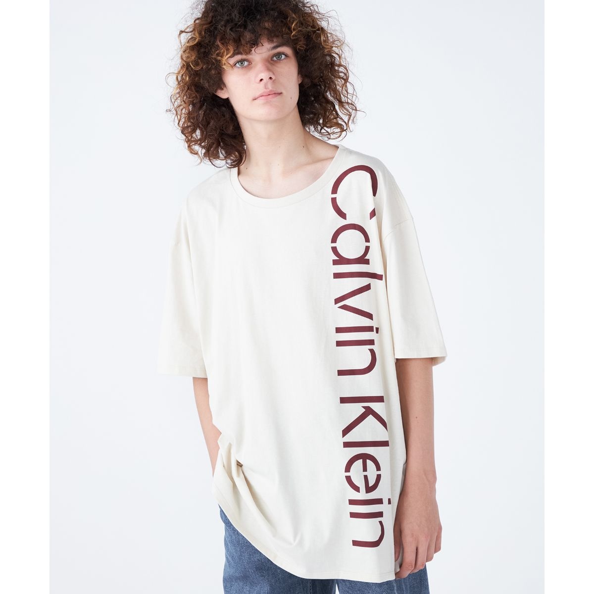 ステンシルロゴ リラックスTシャツ | カルバン・クライン(Calvin Klein 