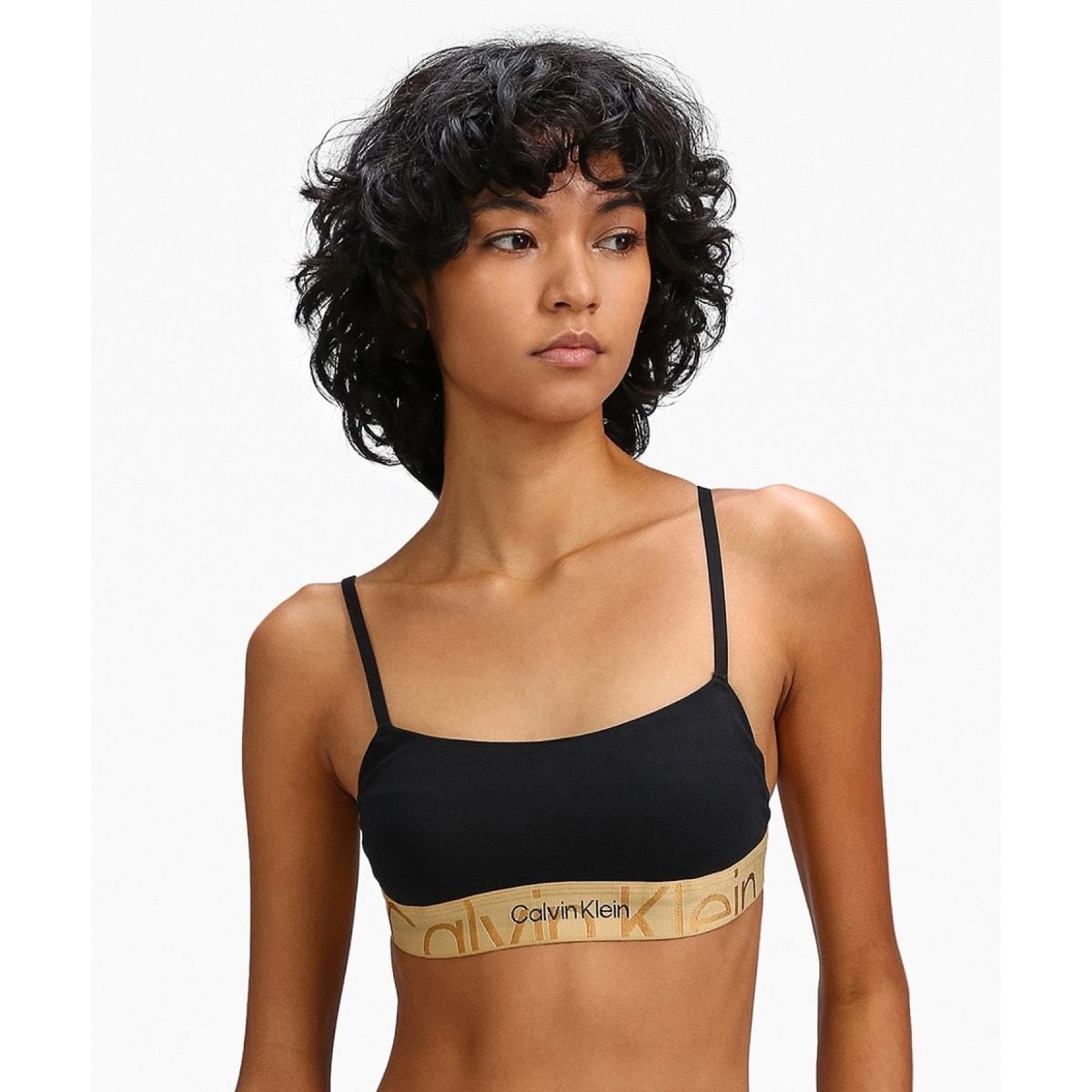 Buy Calvin Klein Modern Cotton Bralette Black - Scandinavian