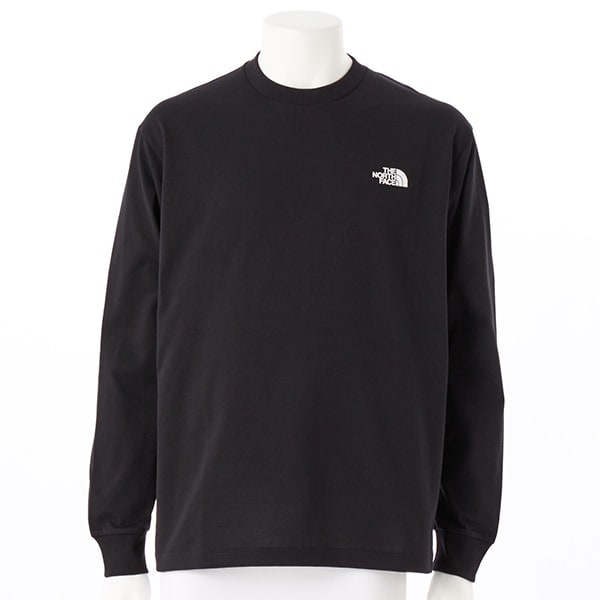 【THE NORTH FACE】ロングスリーブメッセージロゴティー★限定品 THE NORTH FACE】ロングスリーブメッセージロゴティー☆男女OK