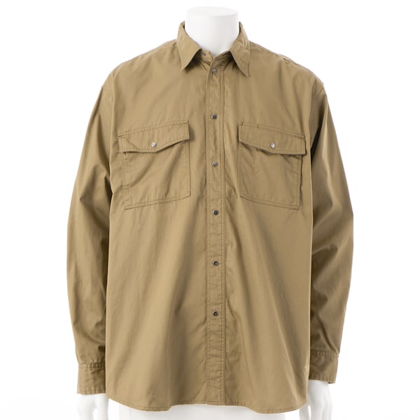 吸汗速乾】【UVカット】【保温】TSシャドーチェックシャツ