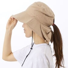 CALIFORNIA SHORE　小顔見えＵＶマリンハット