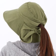 CALIFORNIA SHORE　小顔見えＵＶマリンハット