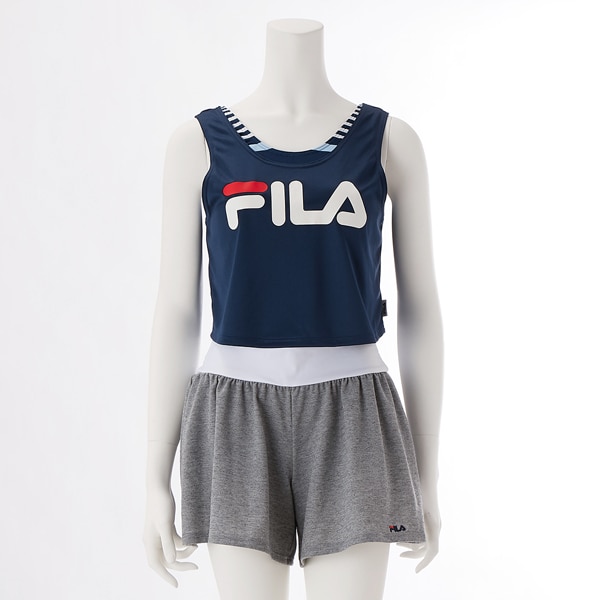 FILA フィラ 海外モデル 星柄 スコート +タンクトップセット ナイキ