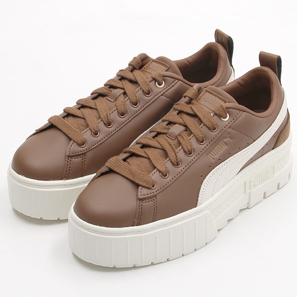 PUMA プーマ ウィメンズ メイズ エンブロイダリー スニーカー　厚底 PUMA スニーカー プーマ ウィメンズ メイズ エンブロイダリー